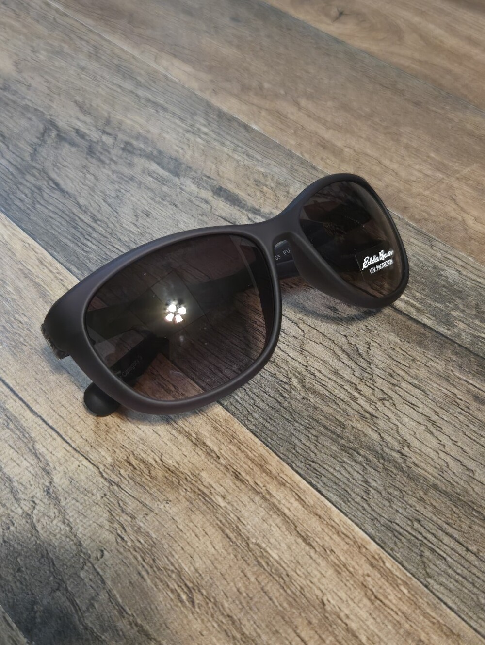Eddie Bauer Matte Purple Frame Sunglasses